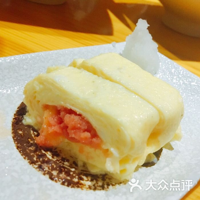 鸡锦日式炭烧料理店明太子蛋卷图片-北京日式烧烤/烤肉-大众点评网