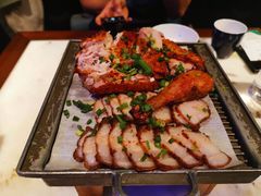 绿茶烤鸡烤肉合拼-绿茶餐厅(松江万达店)