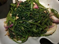 马拉盏炒通菜-大头虾越式风味餐厅(光明广场店)