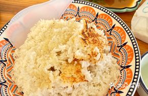 Crispy Rice with Open-fire Cooking