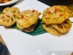 椒盐藕夹-枣子树·素食餐厅(普陀山店)
