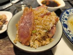 煲仔饭-大匠工房古船木艺术餐厅·猪肚鸡专门店(长白仙岛店)