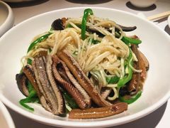 茭白炒鳝丝-玫瑰厅上海菜(兴国路店)