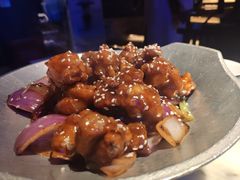 蒜香蜜汁排骨-绿茶餐厅(光谷世界城步行街店)