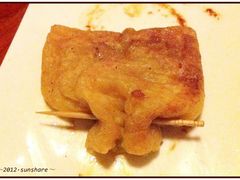 煎豆皮卷年糕芝士蘸酱油-牛玄庵日式寿喜烧·料理店(新源里店)