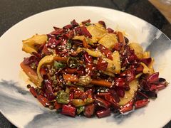 爆炒黄喉-日食记精菜馆(建邺万达店)