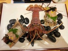 龙虾被挖掉了肉,触角竟然还在动。-活伊势龙虾料理 中纳言(千日前味乐馆店)