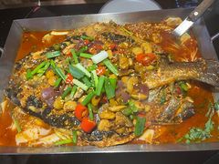 蒜香味烤鱼-鸣记脆皮烤鱼·海鲜烤鱼(亿合城店)