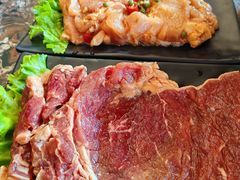 -啊美丽炭火烤肉(滑翔一店)