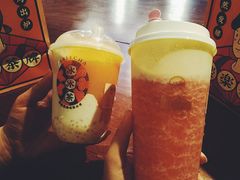 草莓酪酪-LELECHA乐乐茶(上海五角场万达广场店)