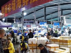 -霞涌市场海鲜摆卖区