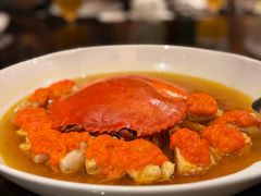 鸡油花雕蒸三门蟹-杭州西子湖四季酒店·金沙厅