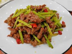 小炒黄牛肉-清华大学-观畴园餐厅