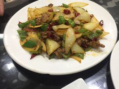 孜然炒肉-芳芳餐厅(白沙路店)