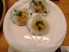 烤扇贝-青瓦餐厅·生鱼片·韩园烤肉(西塔店)
