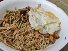 青椒干子肉丝干拌面-高邮面馆(明瓦廊店)