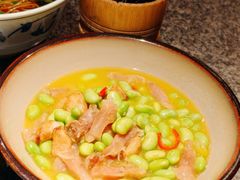 鲜毛豆米烩鸭拐筋-南京大牌档(之心城店)