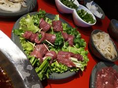 牙签香菜牛肉-谭鸭血老火锅(漳州路店)
