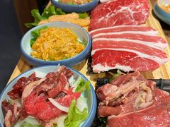 -明洞阿姨·韩式酱蟹烤肉·创意料理(三元桥店)