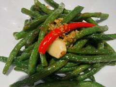 虾酱炒四季豆-帕蓝·暹罗料理(大学路店)