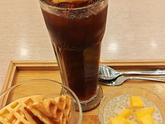 牛油奶酱窝夫-佰搭果·广式茶餐厅(西华路店)