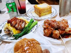 猪扒菠萝包-渔记茶餐厅(渔村店)