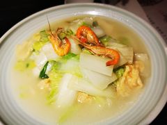 腐皮杭白菜-老头儿油爆虾·知味杭州(爱琴海购物中心)