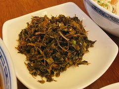 雪菜炒毛豆-同得兴 Since·1995 传统苏式面馆(十全街店)