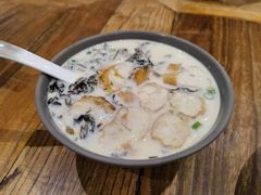 原种咸豆浆-弄堂咪道-饭香·面香·馄饨香(钦州北路田尚坊店)