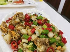葱爆威海扇贝-郭姐·威海渔村(黄兴路店)