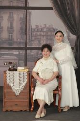 -时光纪亲子全家福照相馆(静安店母女写真父母纪念照)