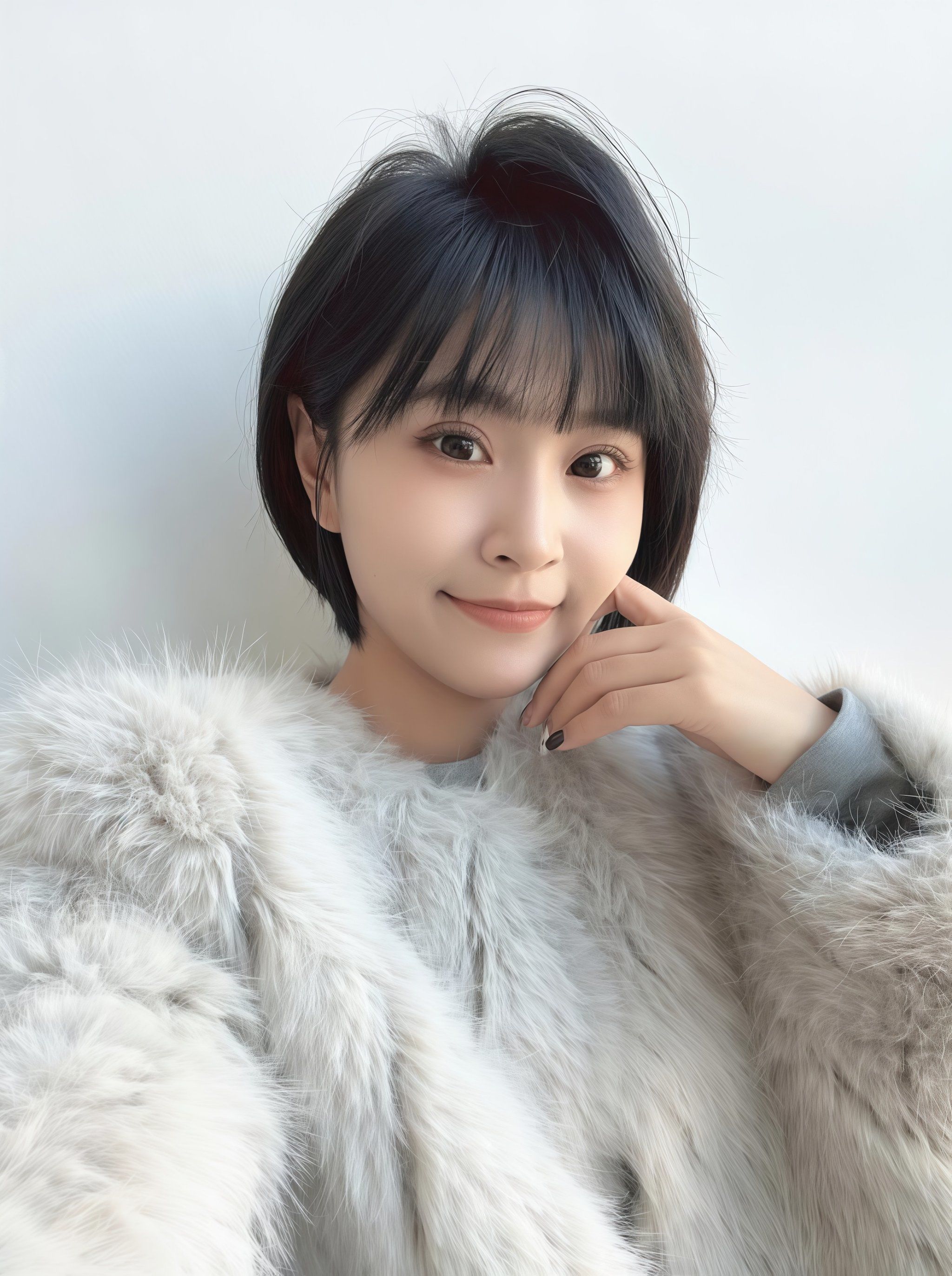 甜美短发怎么剪