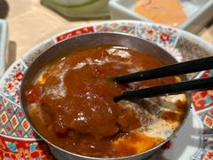 番茄红烩味汉堡肉-肉肉大米(金虹桥店)