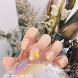 秋冬蝴蝶🦋美甲/奶茶色仙女美甲造型分享