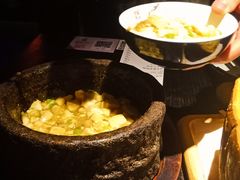 石锅鸡汤豆腐-绿茶餐厅(西湖银泰百货店)