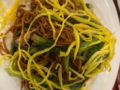 鸡毛菜肉丝炒面-徐记私厨(半淞园路店)