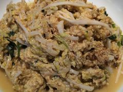 蛎虾酱炒娃娃菜-船歌·鱼水饺青岛菜(闽江二路店)