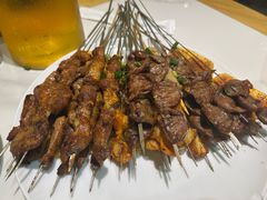 牛肉串-龚海宝· 烧烤· 羊肉原切挂糊更好吃(庄市店)