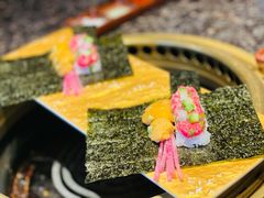 海胆生牛肉手卷-老乾杯和牛烧肉(王府中环店)