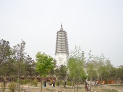 -舍利塔滩地公园-无垢净光舍利塔
