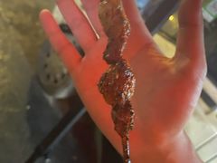 -劳动公园新疆人烤腰子