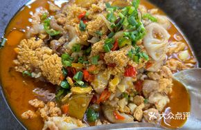 Fish Roe and Fish Bladder Hot Pot (Dry Pot)