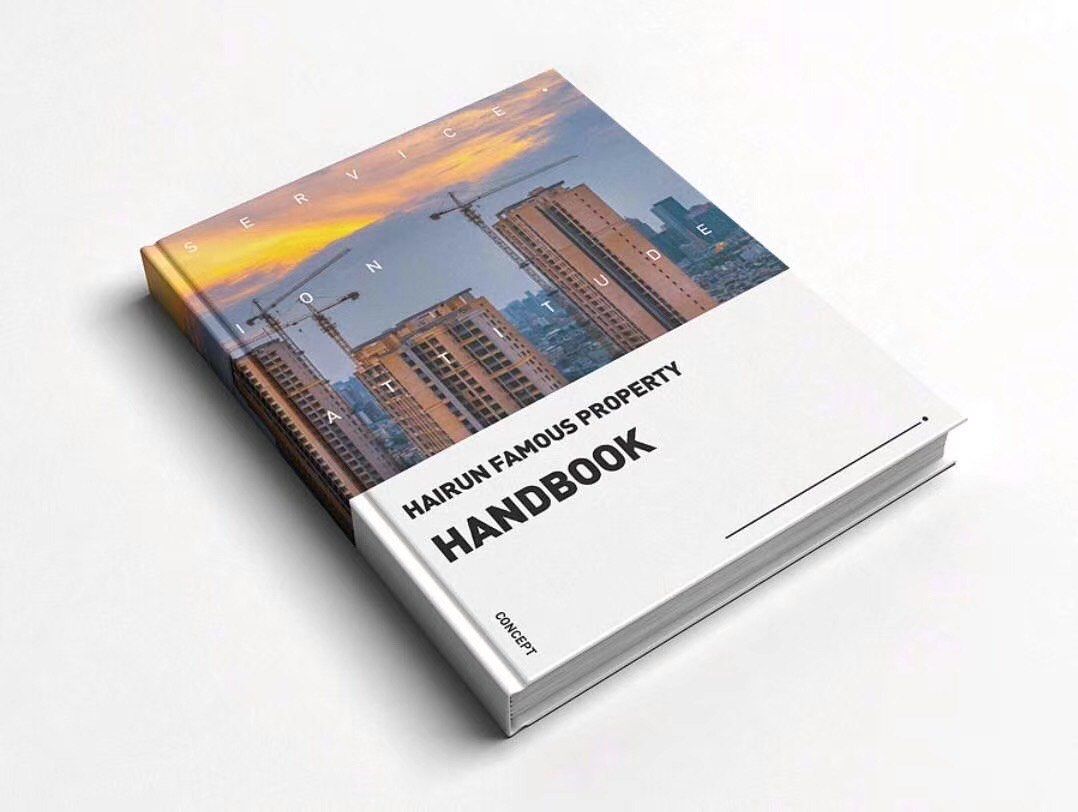 精装画册制作 高清打印 硬壳精装