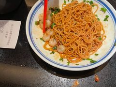 葱油三虾拌面-老头儿油爆虾·知味杭州(爱琴海购物中心)