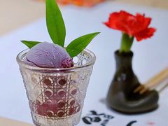 蓝莓冰淇淋-鮨一日本料理(大中华店)