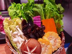 蔬菜拼盘-大头椰·椰子鸡火锅(新梦店)