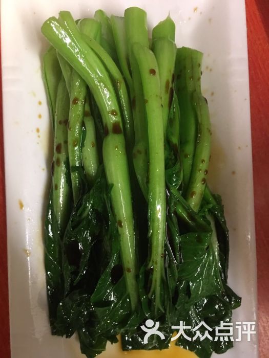 鸿记潮汕砂锅粥白灼青菜图片 - 第890张