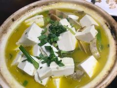 砂锅蚌肉豆腐煲-龙珠饭店-深夜大食堂(五爱西直街店)