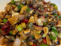 爆炒辣螺-健眺小海鲜(临海后山店)