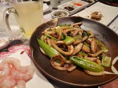海鲜炒乌冬面-大渔铁板烧(大悦城店)